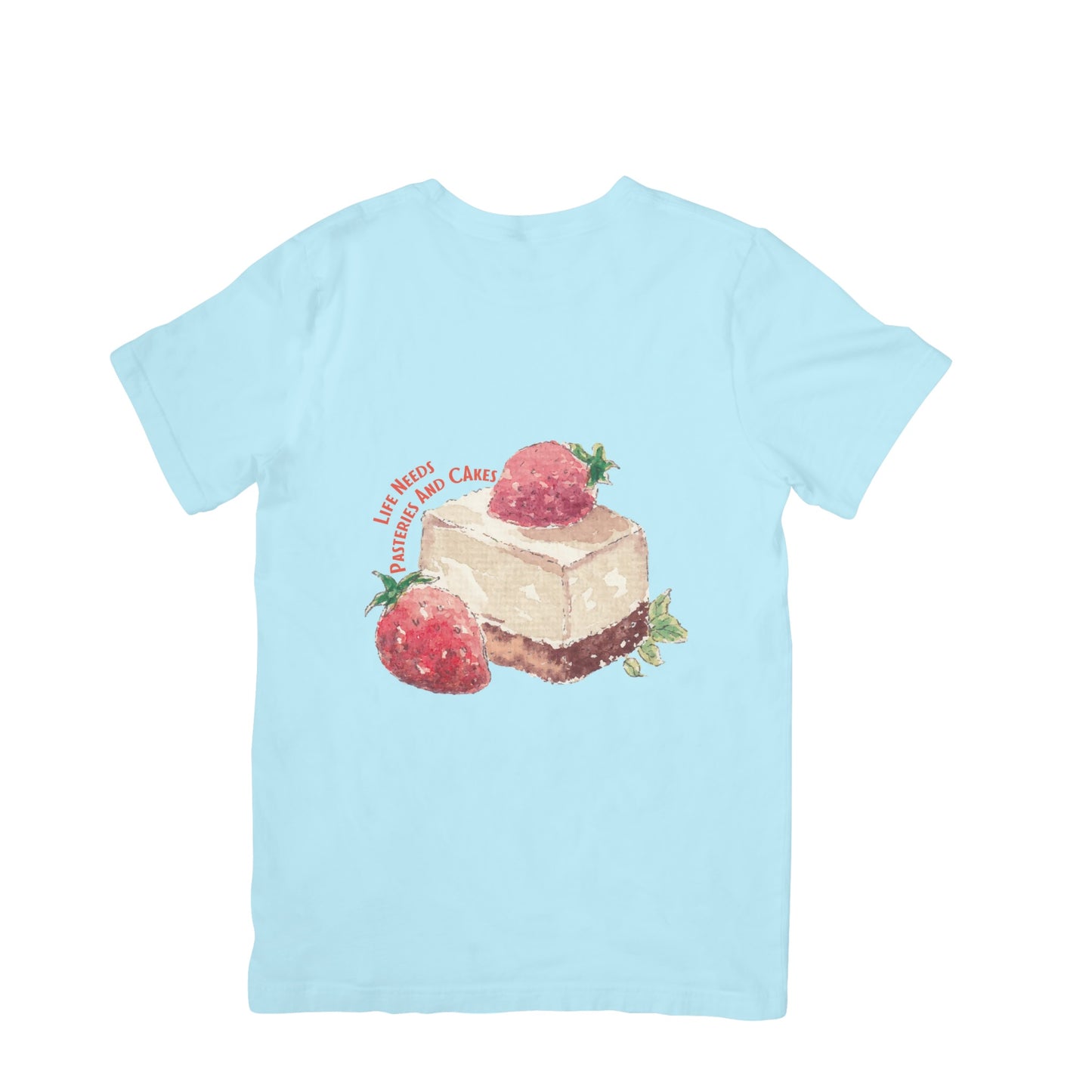 Strawberry Cake Women's T-Shirt | Baker Gift Tee