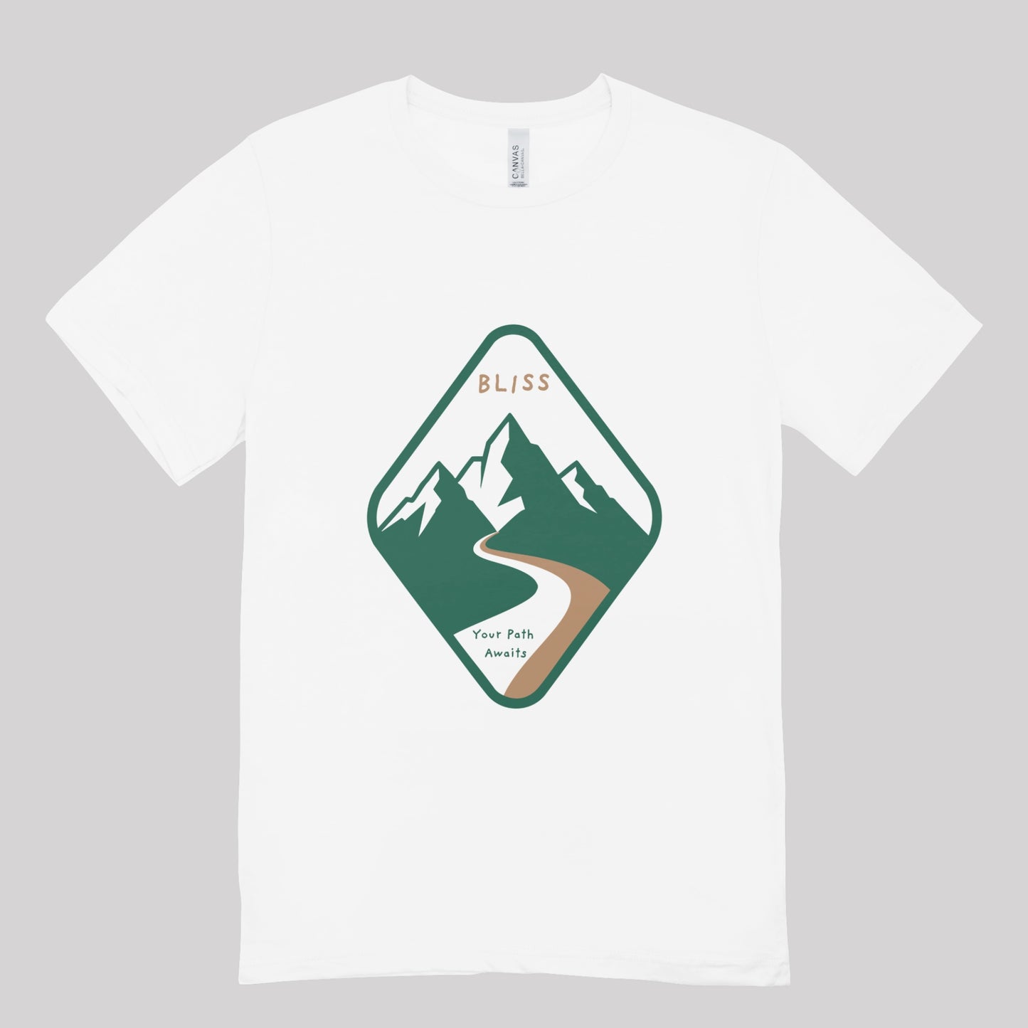 Bliss Mountain Travel Women Oversized Graphic T-Shirt
