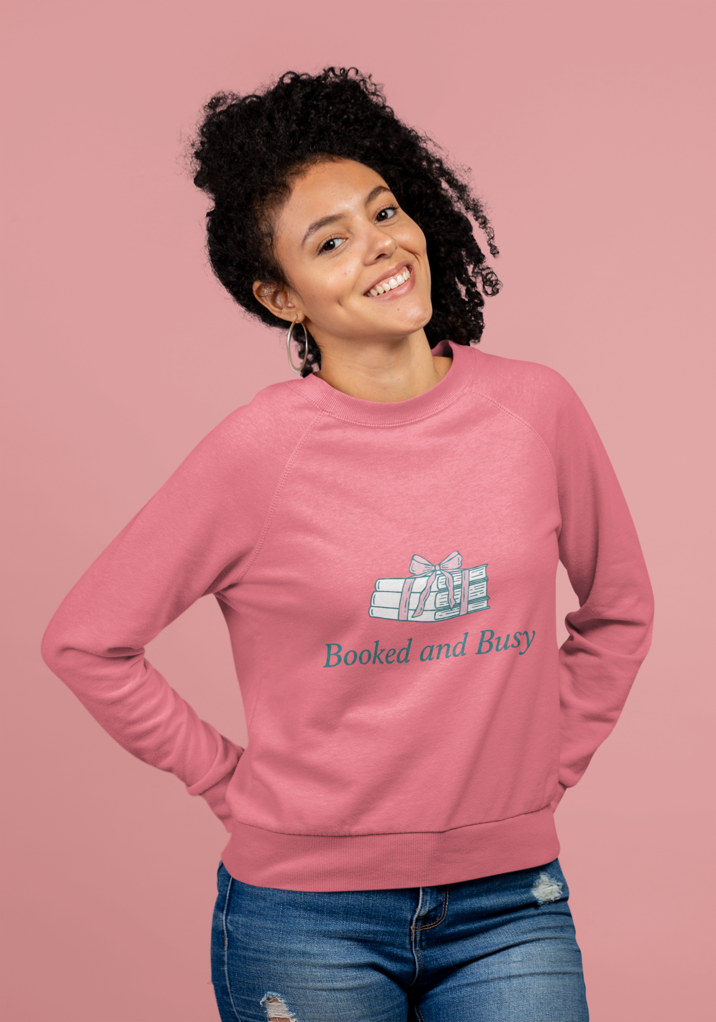 Booked and Busy Sweatshirt